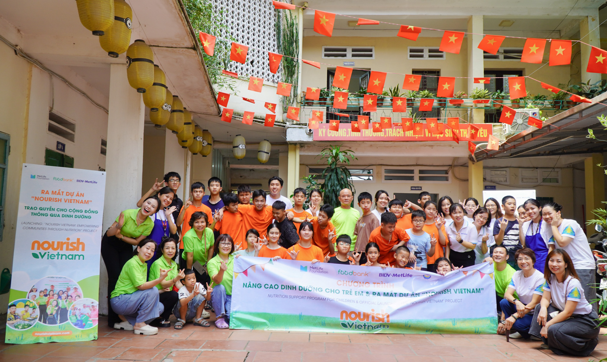 BIDV MetLife khởi động dự án Nourish Vietnam, hỗ trợ dinh dưỡng cho trẻ em yếu thế